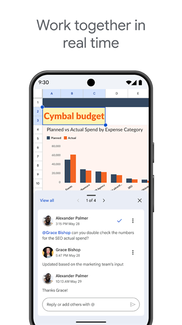 Google表格应用截图第二张