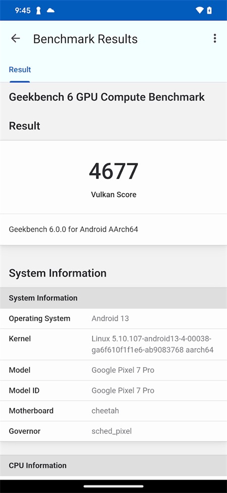 Geekbench应用截图第三张