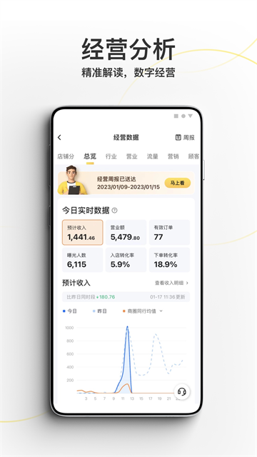 美团外卖商家版应用截图第一张