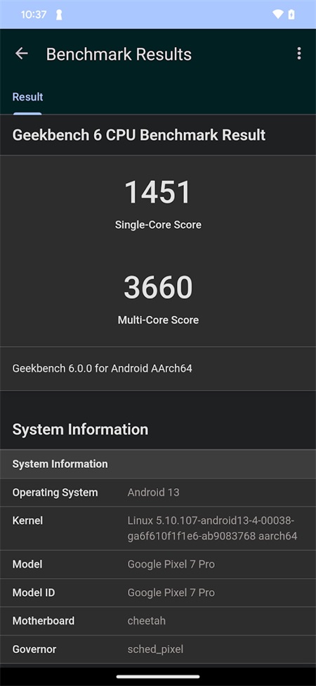 Geekbench应用截图第二张